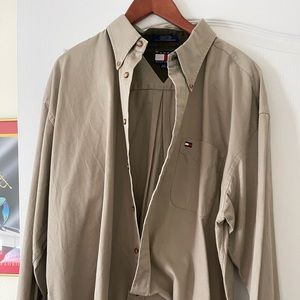 Tommy Hilfiger Mens XXL long sleeve button button down